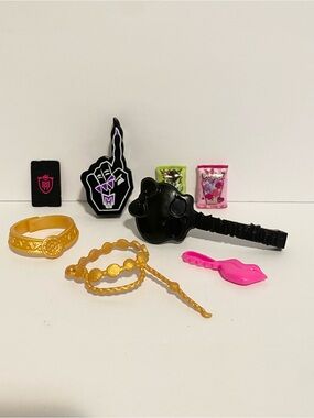 Monster High Doll Accessories Lot Toy